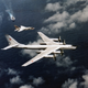 Illustration for article titled 27 high tension photos of NATO jets intercepting Russian warplanes